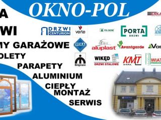 Centrum Stolarki Okiennej i Drzwiowej OKNO-POL  logo