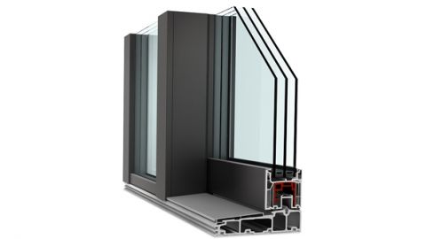 Drzwi balkonowe HST KS 430 Internorm - przenikalność cieplna