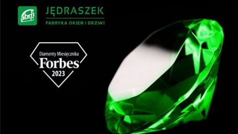 ABM Jędraszek Fabryka Okien i Drzwi z nagrodą Diament Forbes 2023