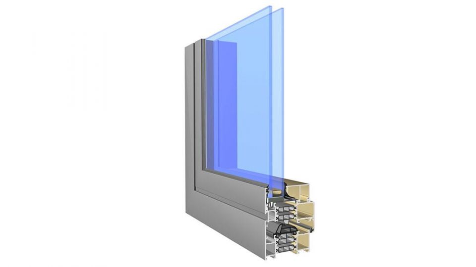 Okno aluminiowe Aliplast Superial AdamS