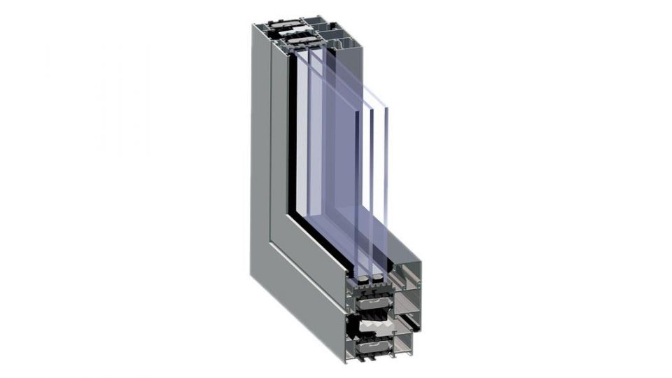 AL-TECH okno aluminiowe Aliplast Genesis 75