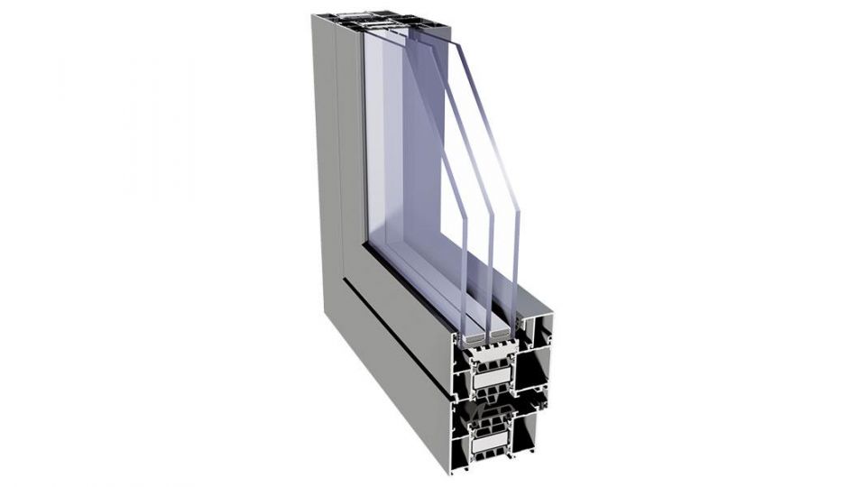 AL-TECH Aliplast Superial I+ okno aluminiowe