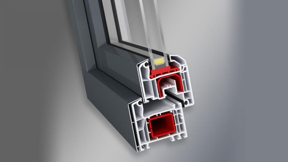 Profil Aluplast IDEAL 4000 - okno z nakładką aluminiową