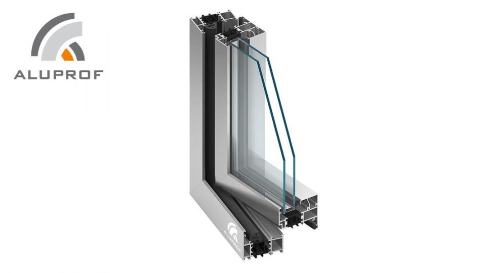 Okno Aluprof MB-70 system aluminiowych profili okiennych