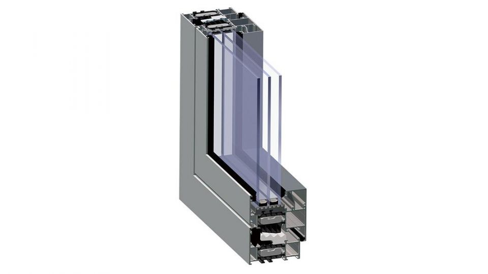 AM Okna Aliplast Genesis 75 okno aluminiowe