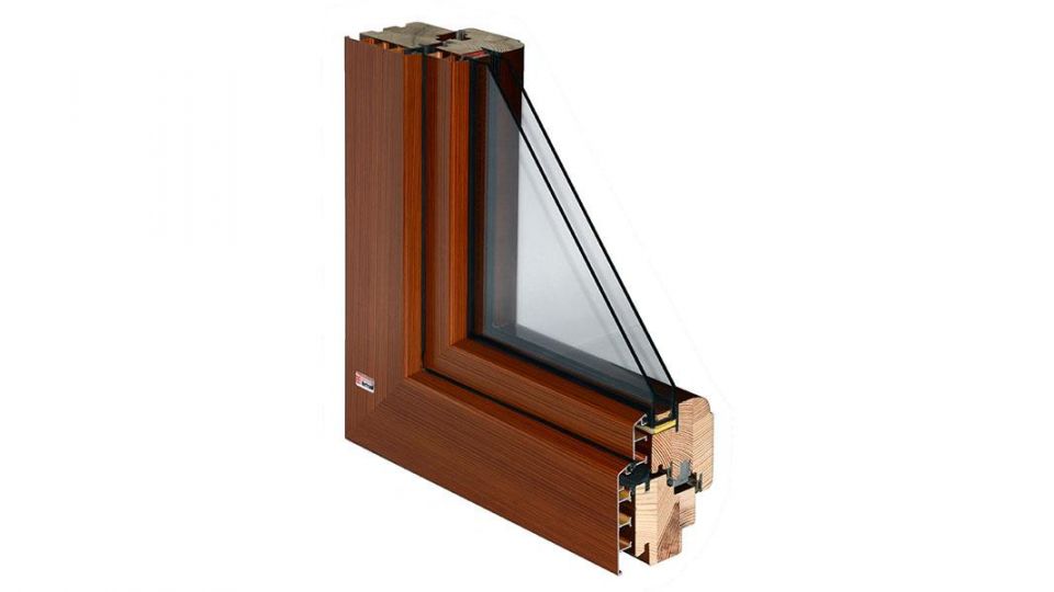 Okno drewniano-aluminiowe Bertrand ALUTREND CLASSIC