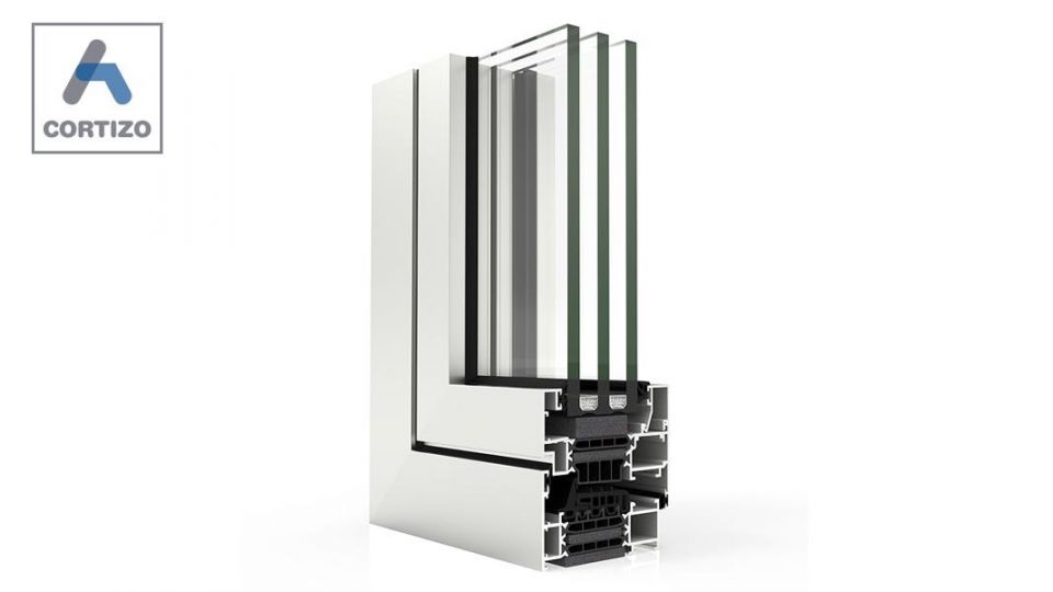Okno Cortizo COR 80 Industrial IT system okien aluminiowych