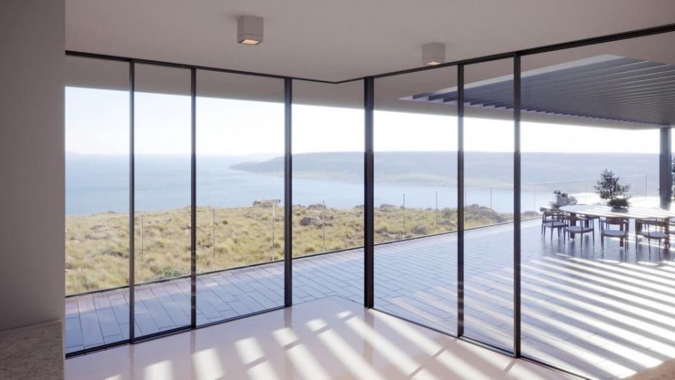 Aluminiowe okno panoramiczne Yawal MoreView