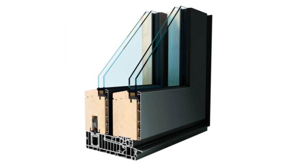 Fakro InnoView HST drewniano-aluminiowe drzwi przesuwne