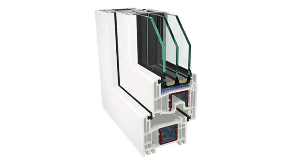 Gealan S 8000 IQ system profili okiennych - okno 6-cio komorowe