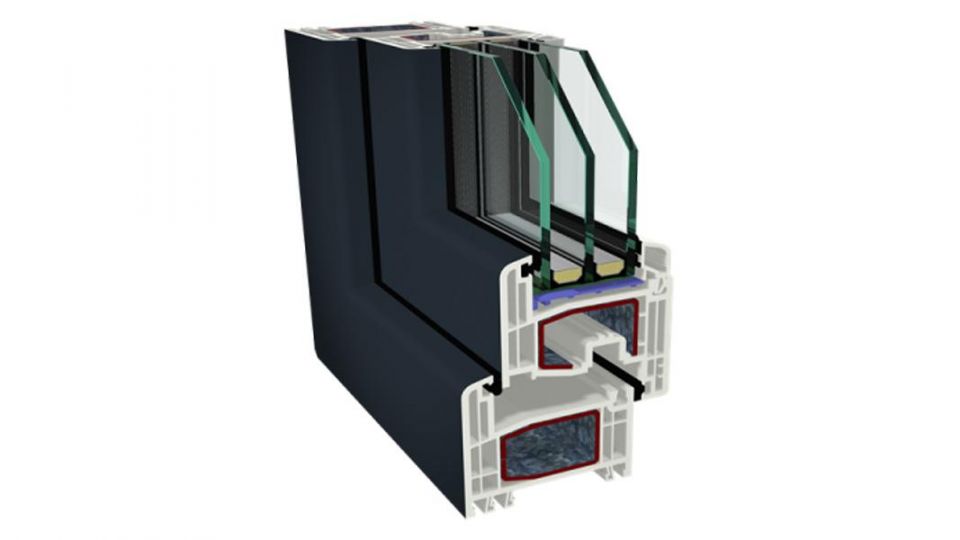 Gealan S 8000 IQ system profili okiennych - okno 5-cio komorowe