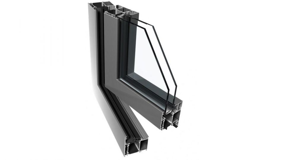 Grobud Ponzio PE 68 HI okno aluminiowe