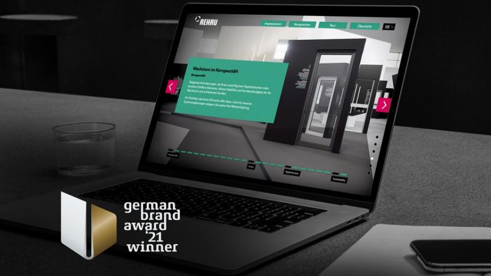 Intensywna praca nad strategią marki doceniona - REHAU Window Solutions zdobywa German Brand Award 2021 za 