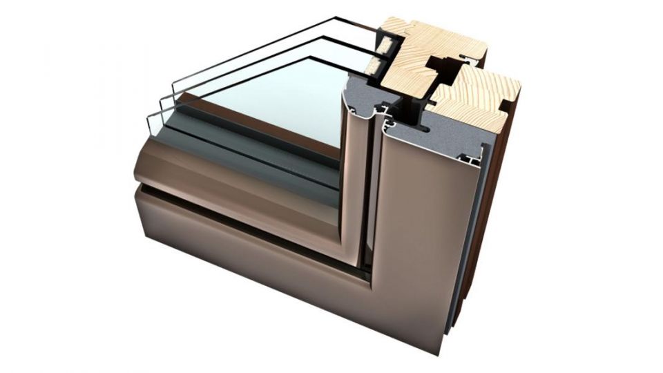 Internorm HF 310 okno drewniano-aluminiowe Ambiente