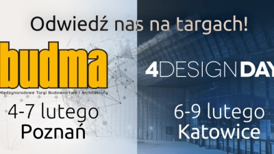 Internorm na targach Budma 2020 i 4 Design Days 2020