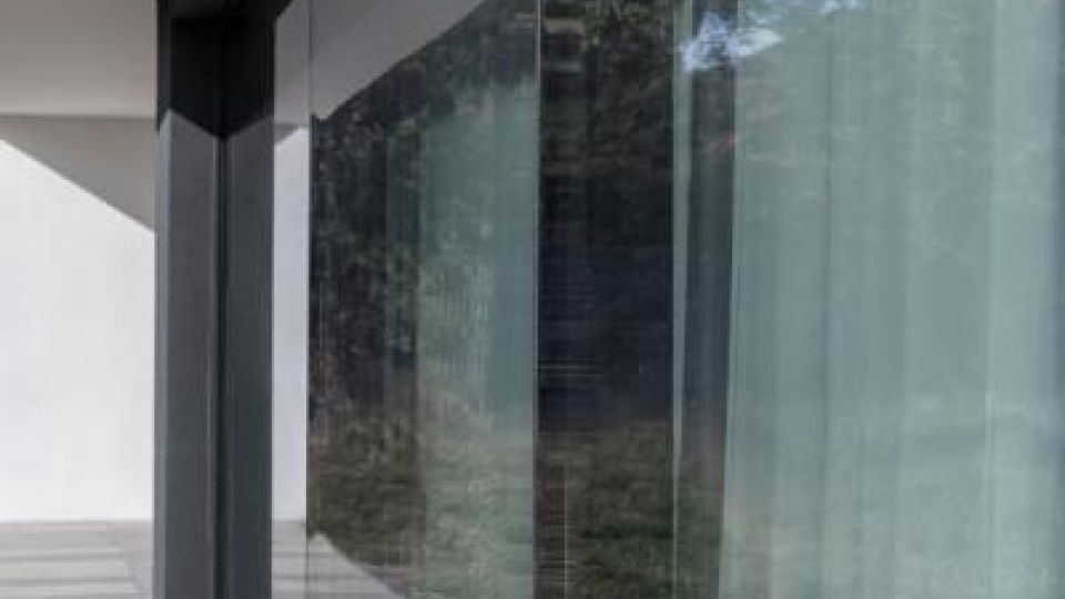 Panoramiczne, tarasowe okno aluminiowe Yawal