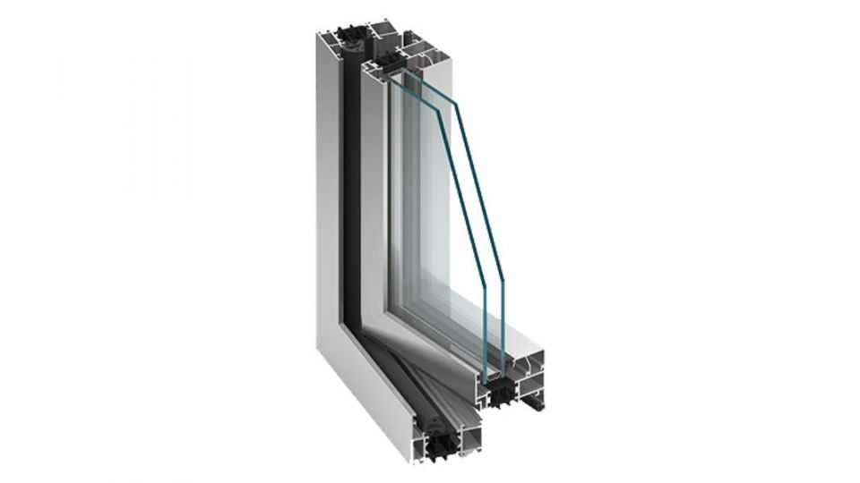 Maszrol Aluprof MB-70 okno aluminiowe