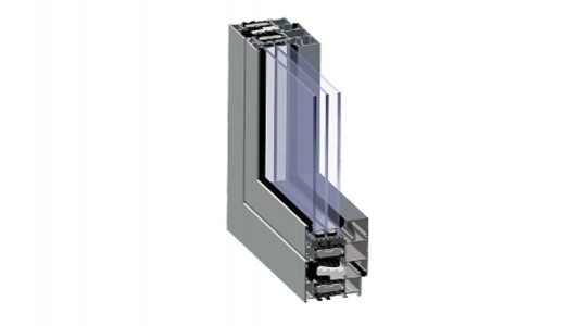 Okno aluminiowe Genesis 75 Plastbud