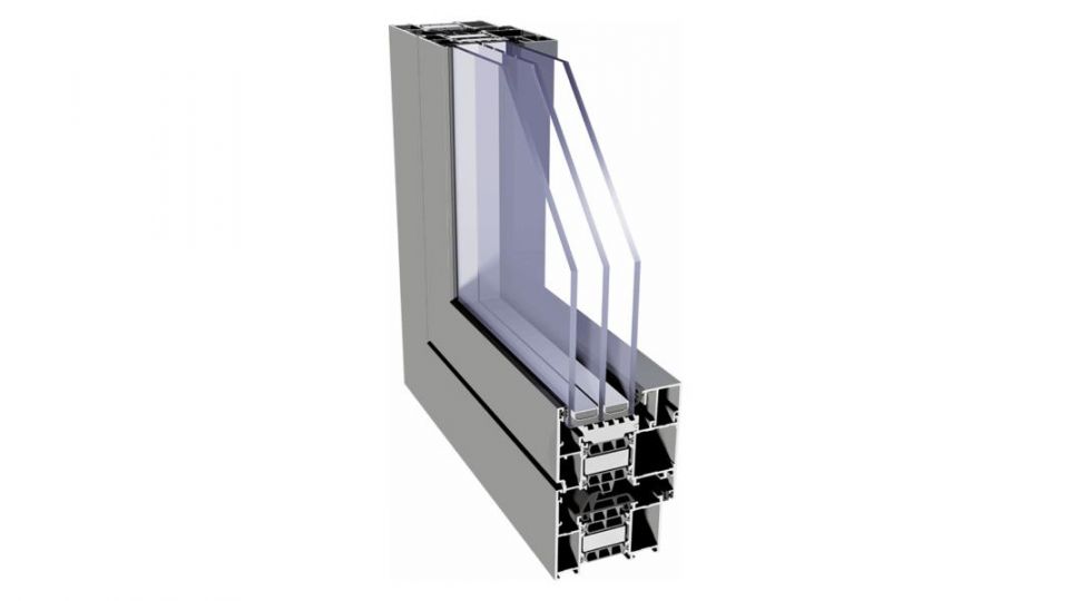 Okno aluminiowe Superial i+ Plastbud