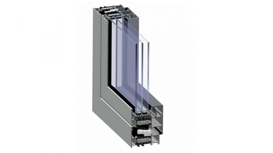 Okno-Pol Aliplast Genesis 75 okno aluminiowe