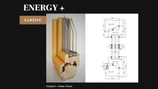 okna Energy + Pinus