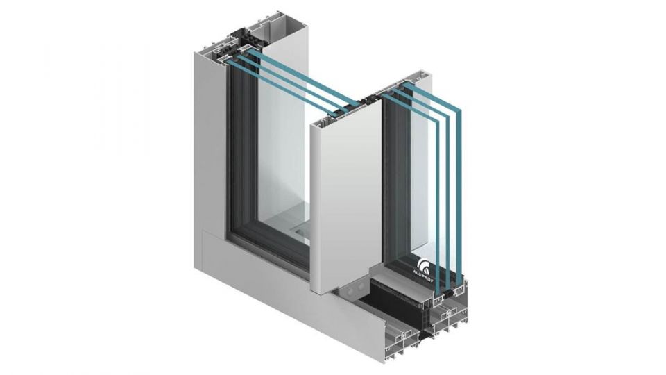Plastixal Skyline - aluminiowe cienkoramowe panoramiczne drzwi przesuwne