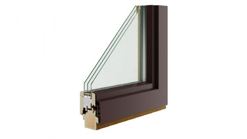 Pol-Skone Energy Concept 90 Plus Alu Effect pasywne okno drewniane z nakładką aluminiową