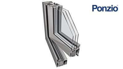 Ponzio PE68 HI okno aluminiowe