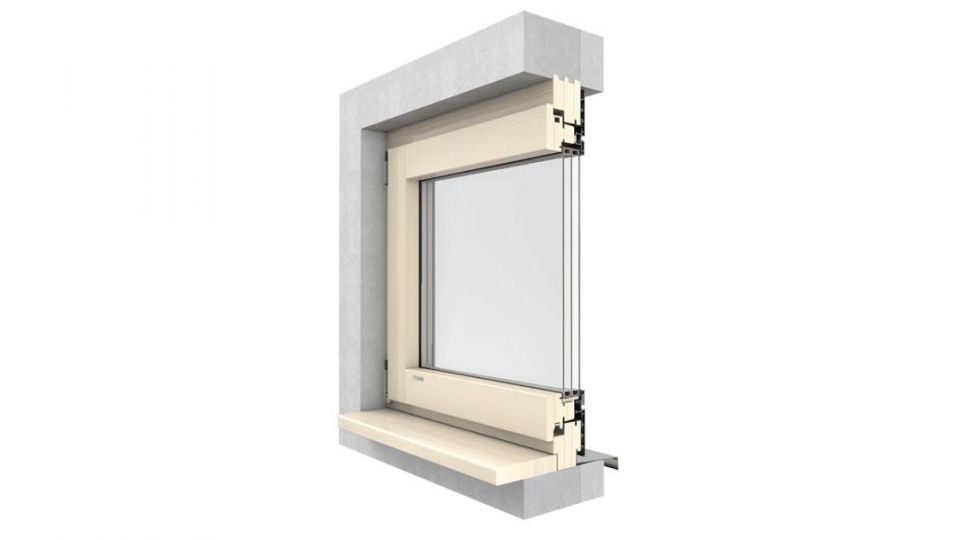 Okno drewniano-aluminiowe Urzędowski Lexo Alu Modern