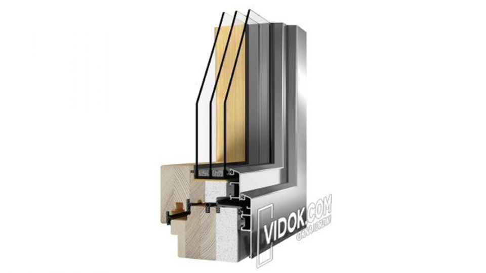 Vidok VDA-116 Passiv - pasywne okna drewniano-aluminiowe